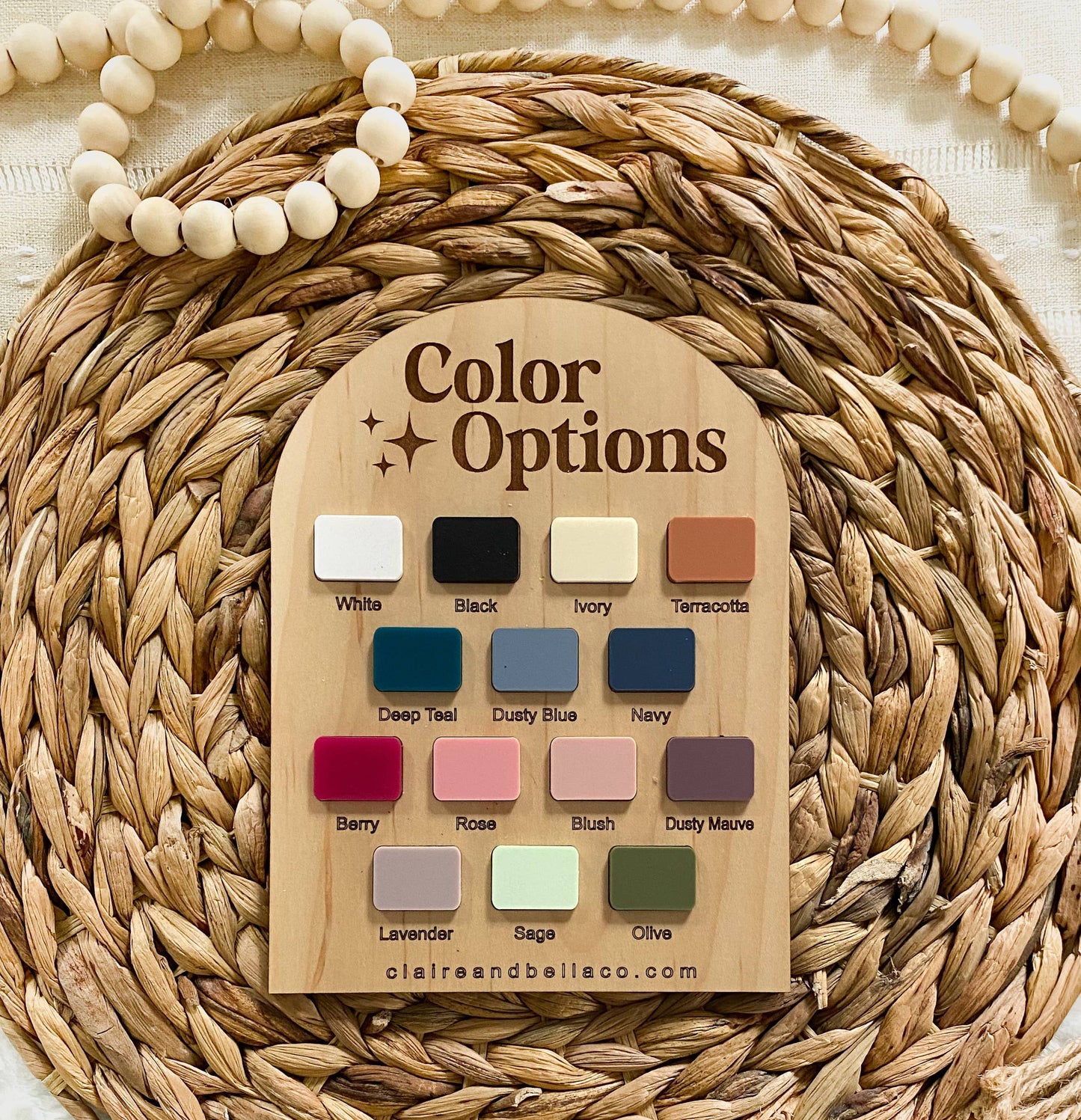 Baby Name Board - Color Options