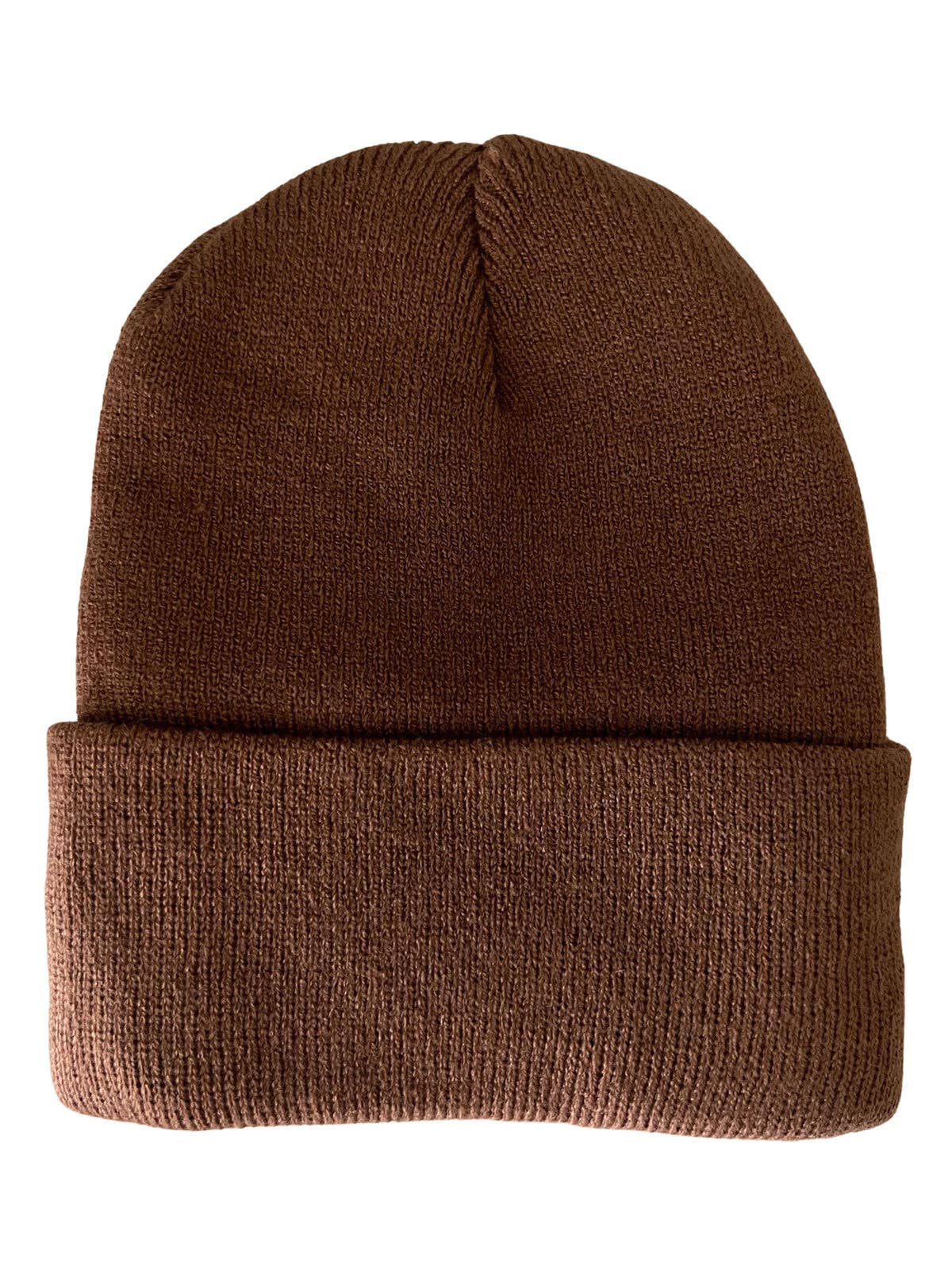 organic cotton newborn baby hat - sandalwood beanie