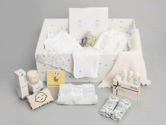 newborn gift box Vancouver Mama Luna Goods