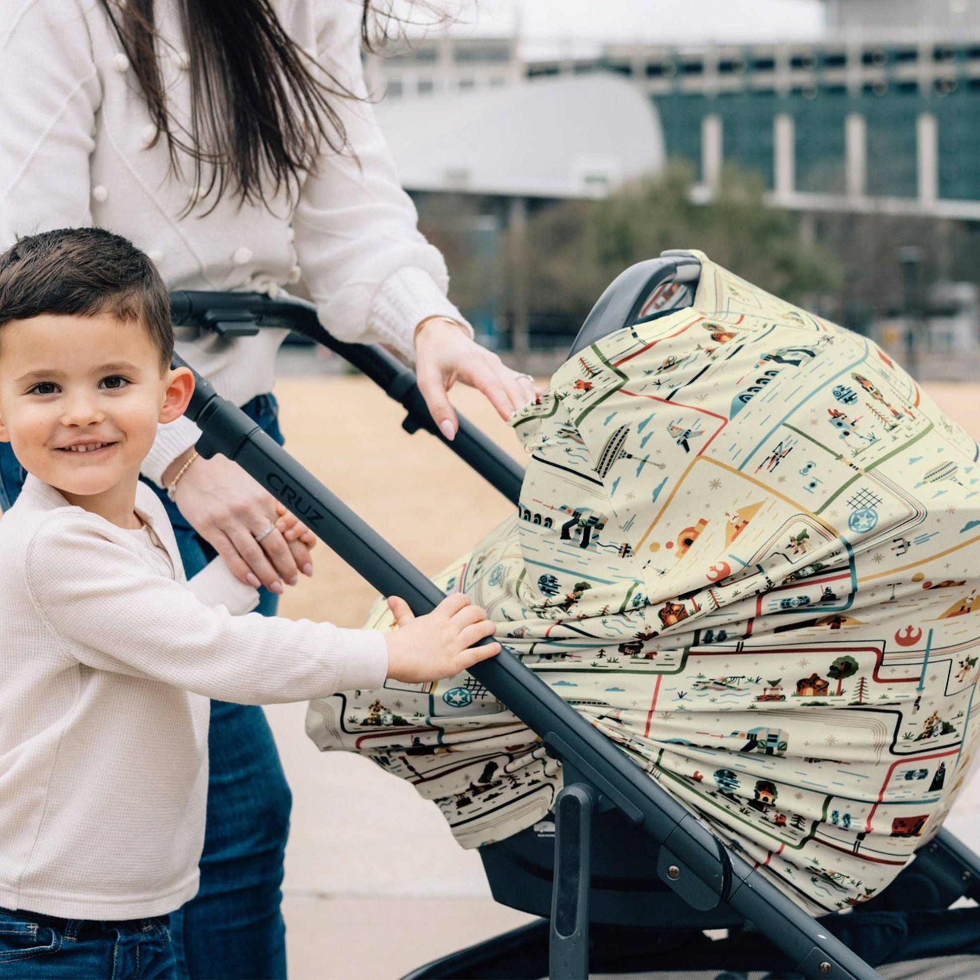 Eco-friendly baby gear - Star wars multi functional cover
